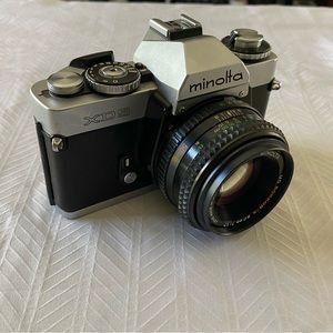Minolta XD5 35mm Camera with Rokkor X 50mm MD Lens
